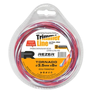 Леска для триммера Rezer Ultra-pro TORNADO ø3.5 мм 8 м квадрат 84341404 STLM-2197210