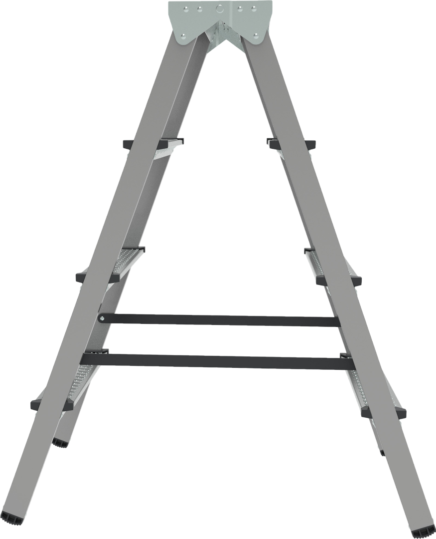 Стремянка двухсекционная Новая Высота NV 1160 9278682 STDN-0018307 - Вид №1