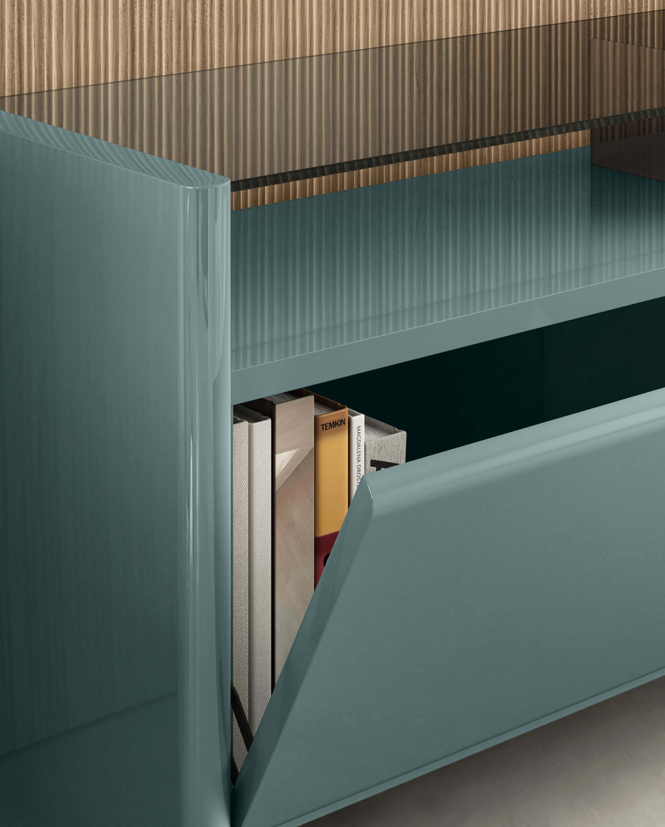 Шкаф из МДФ с откидными дверями Olivieri Cosmo ARCH-00023312 - Вид №1