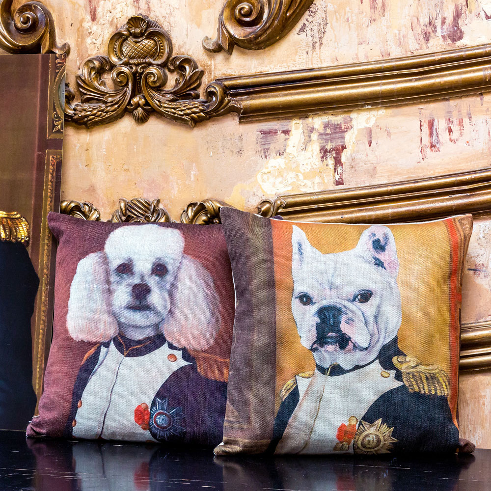 2719049 Арт-подушка «Музейный экспонат», версия 12 «Наполеон в 1812 году» Object Desire  - Вид №2