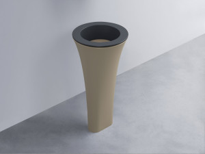 AMLA45-BA+AMPILT-AN+AMCOLT-AV Раковина Amedeo Tondo отдельностоящая cielo Enjoy + Amedeo