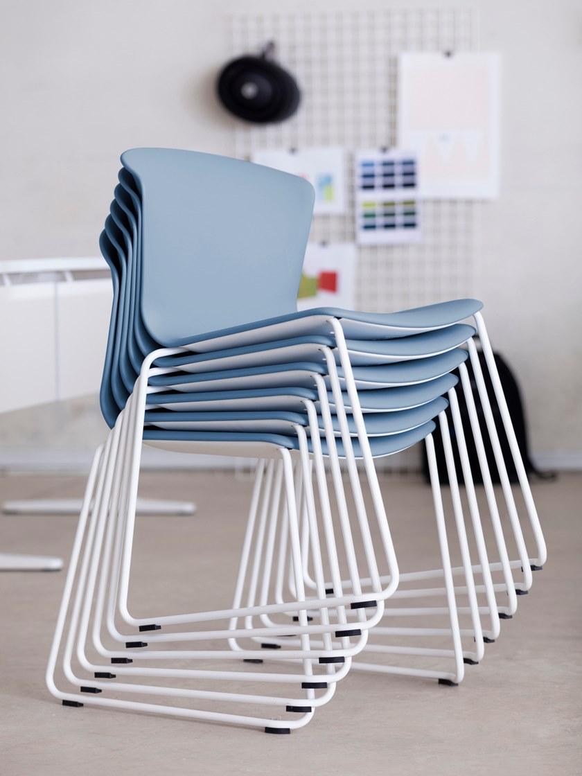 ACTIU Штабелируемое кресло-санки Whass sun-id-1404414 - Вид №10