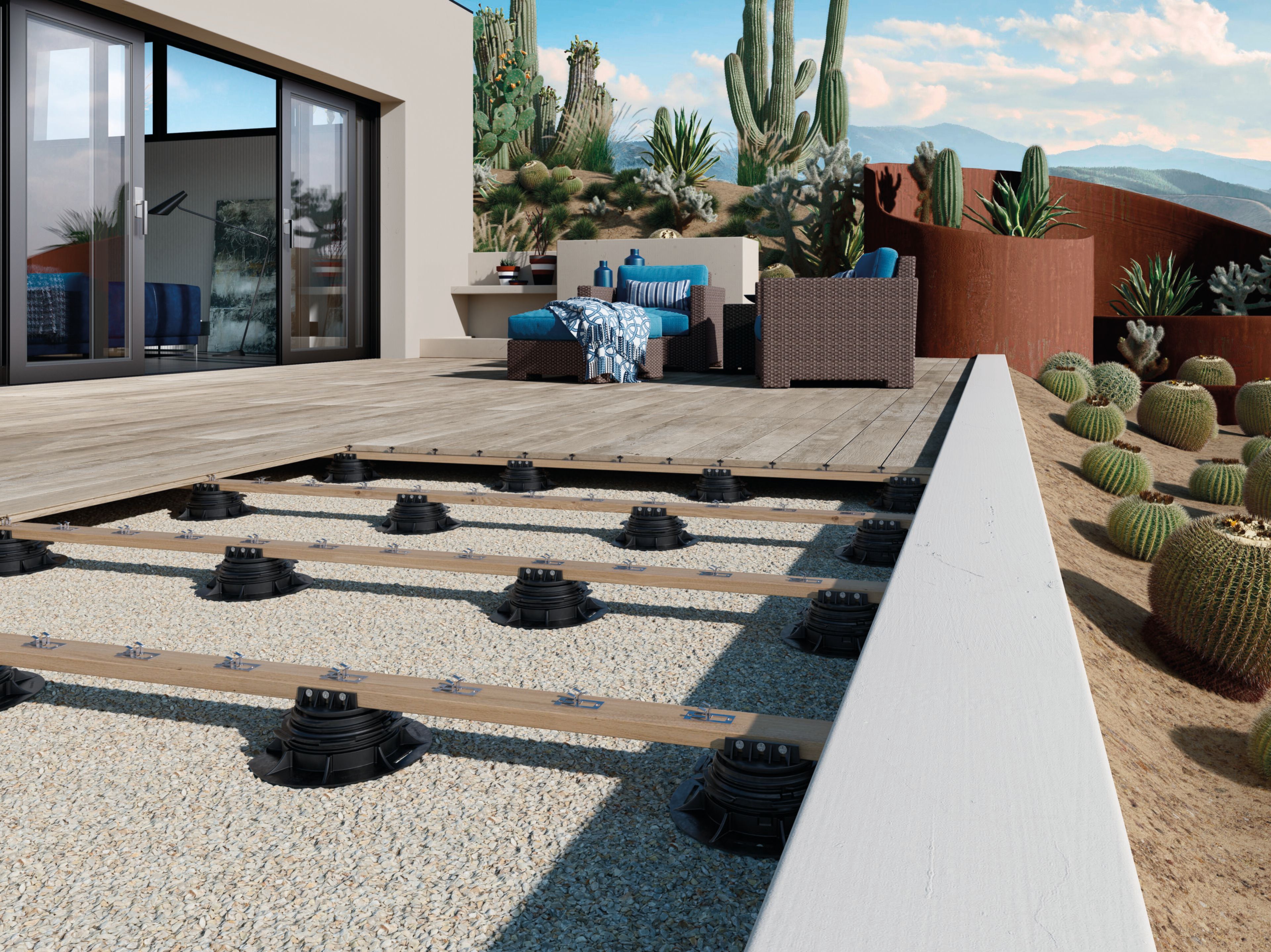 Indoor/outdoor Raised flooring ETERNO IVICA Pedestal ARCH-00094739 - Вид №1