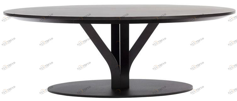 TON Низкий круглый журнальный столик для гостиной Bloom sun-id-1407041