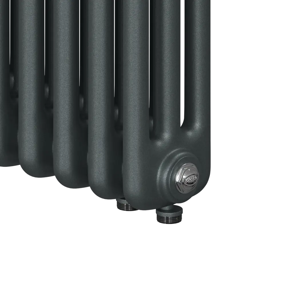 Радиатор трубчатый Rifar Tubog TUB 3057-10 DV1 TI 500/103 10 секций нижнее подключение сталь серый 88492293 STLM-2115605 - Вид №4