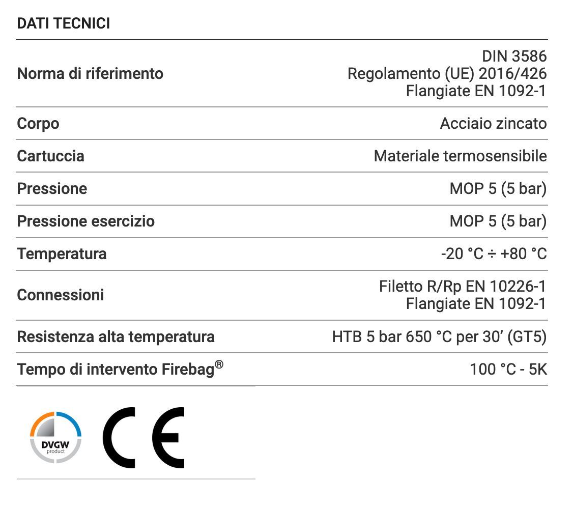 Фитинг FIREBAG® версия с внутренней / наружной резьбой DN15 / DN20 / DN25 TECO ARCH-00127528 - Вид №3