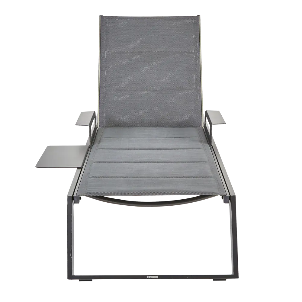 Шезлонг Naterial Odyssea II 222x87.5x64 см алюминий/текстилен серый 84494105 STLM-2087687  - Вид №5