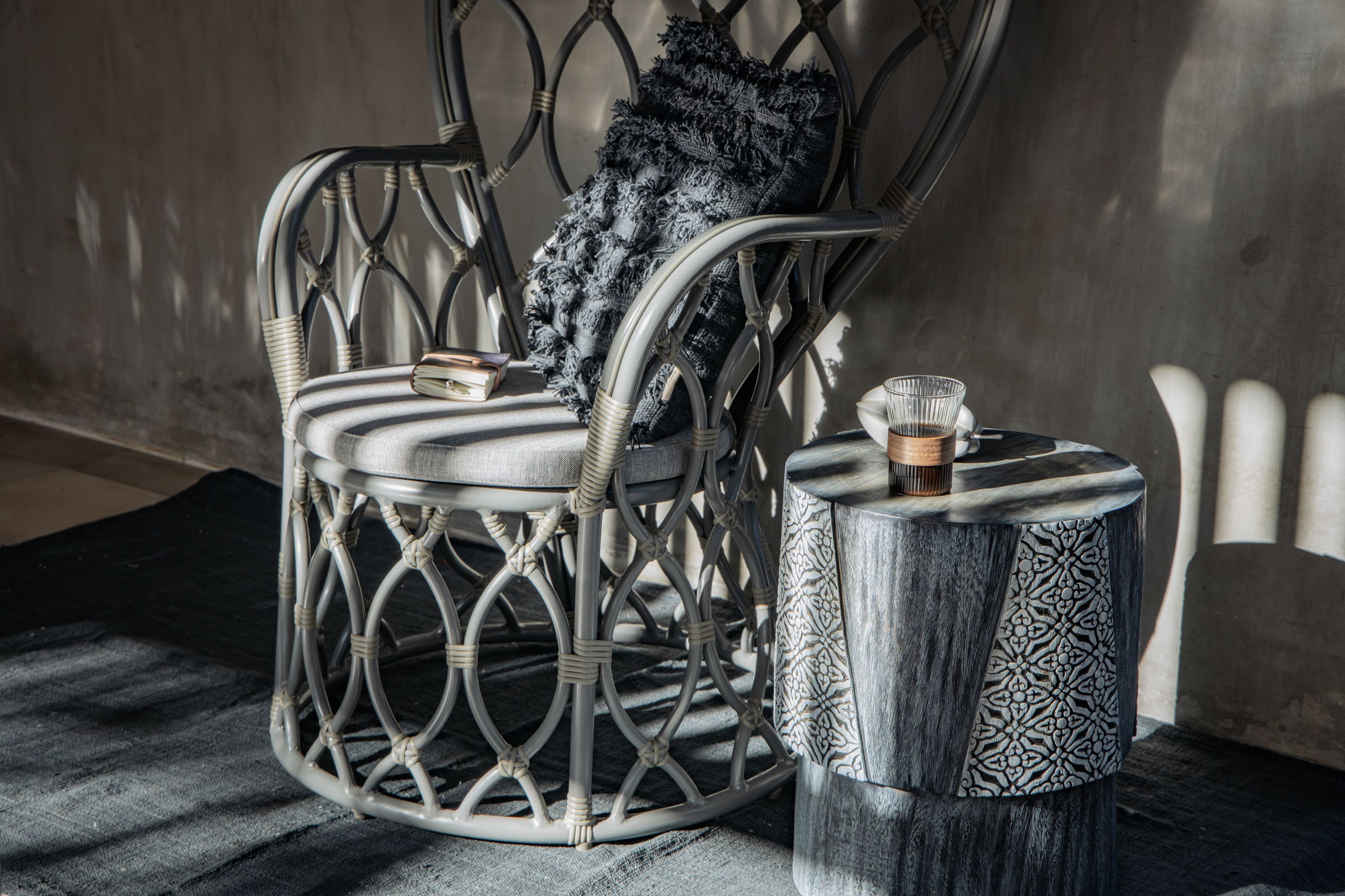 Деревянный низкий садовый стул cbdesign деревенский стул ARCH-00116497 - Вид №1