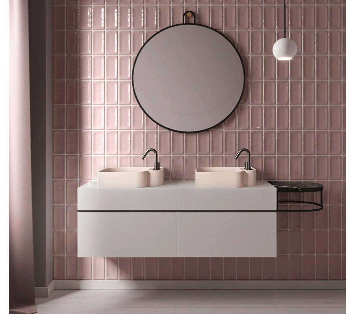 Ex.T Nouveau Round 2 Настенное зеркало EXNOUSPTOND2 - Вид №1