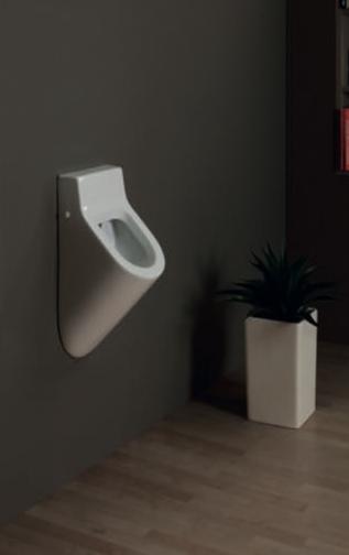 22260101,22260101fc Настенный писсуар, уринал с мушкой Alice Ceramica Form - Вид №3