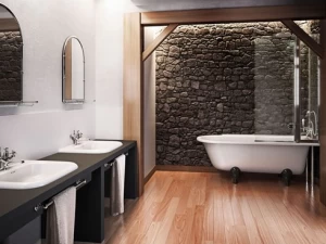 Ванна акриловая Hampton правосторонняя с ножками L2B Hampton Burlington E14, L2B