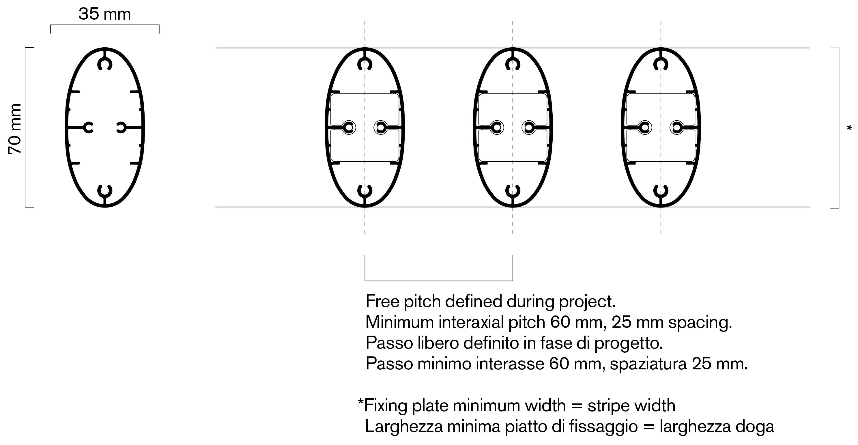 Модульная решетчатая система Dresswall Dresswall Stripes ARCH-00002218 - Вид №4