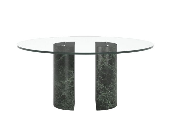 Стеклянный овальный стол CAPPELLINI DOLMEN GLASS ARCH-00081239 - Вид №1