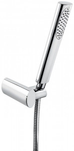 141CR Ручной душ 141: лейка, шланг, крепеж, цвет хром