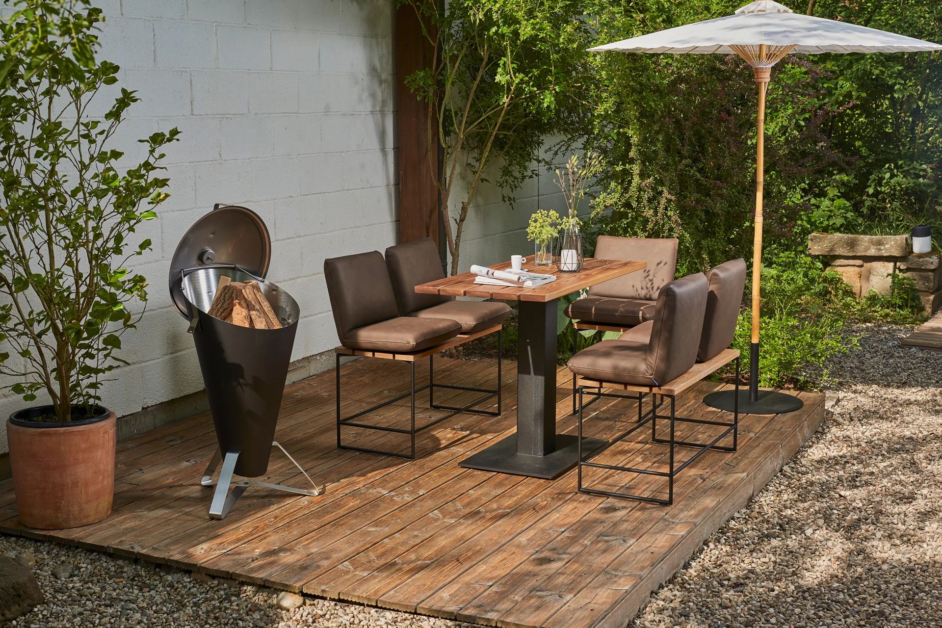 Высокий прямоугольный садовый стол Bullfrog OD Thekla ARCH-00068979 - Вид №3