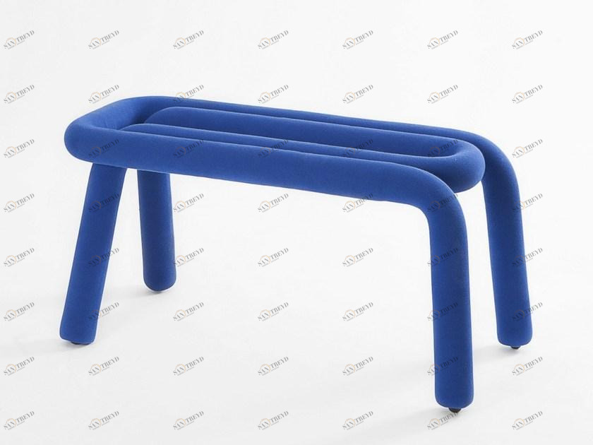Moustache Скамья обитая полиуретаном Bold BG10 BLUE
