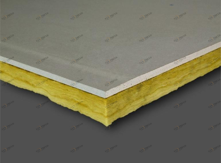 Siniat Изоляционная панель из стекловаты и гипсокартона sun-id-1408875