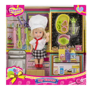 MC23048d Игровой набор "Я - профессионал" повар Paula