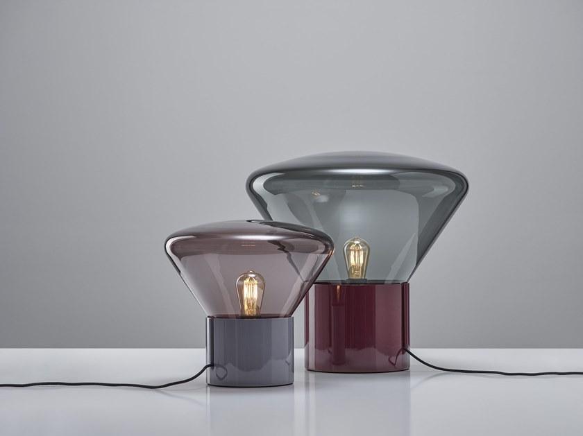 BROKIS Настольная светодиодная лампа из дерева и стекла Muffins sun-id-1463499 - Вид №7