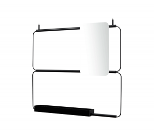 Ex.T Nudo Подвесная или настенная модульная система nudo-nero_5