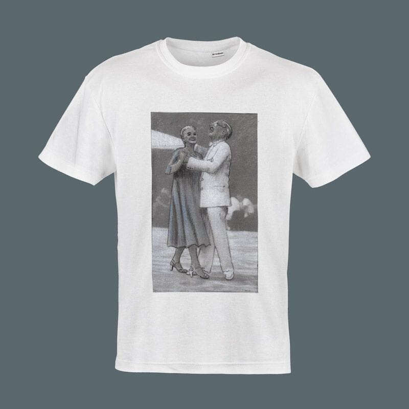 Футболка из органического хлопка с принтом isOnAir Vaghimiti ARCH-00029956 - Вид №1