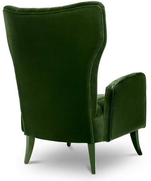 BRABBU Кресло с обивкой из ткани с подлокотниками Davis sun-id-1383090 - Вид №4