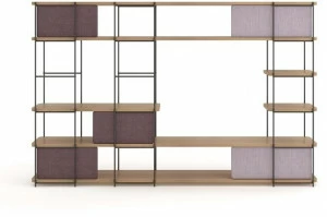 Momocca Модульный книжный шкаф с подставкой под телевизор Julia Jm05