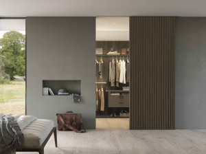 Деревянные раздвижные двери