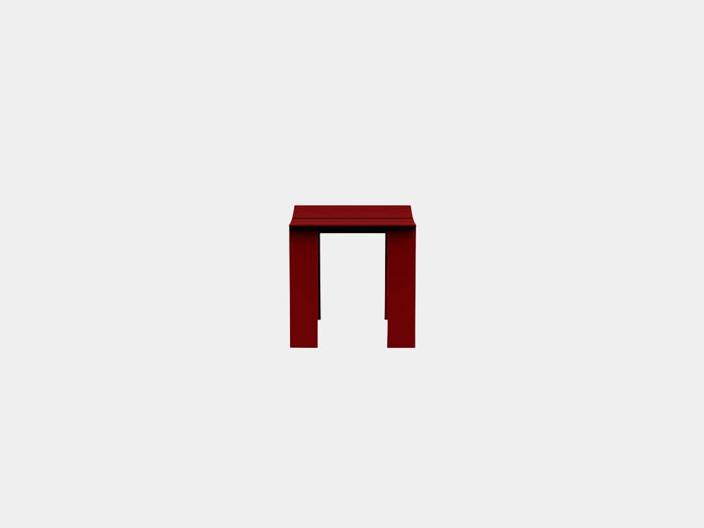 Алюминиевый низкий садовый стул с порошковым покрытием RS Barcelona Seu ARCH-00071607 - Вид №6