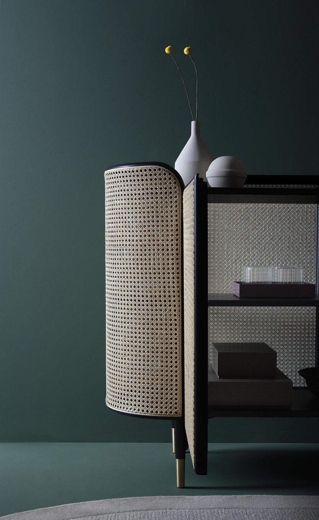 Венский соломенный шкаф с распашными дверями Wiener GTV Design Mos ARCH-00085030 - Вид №6