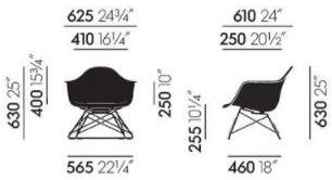Кресло из полипропилена с подлокотниками Eames plastic chair Santreyd sun-id-1506070 - Вид №9