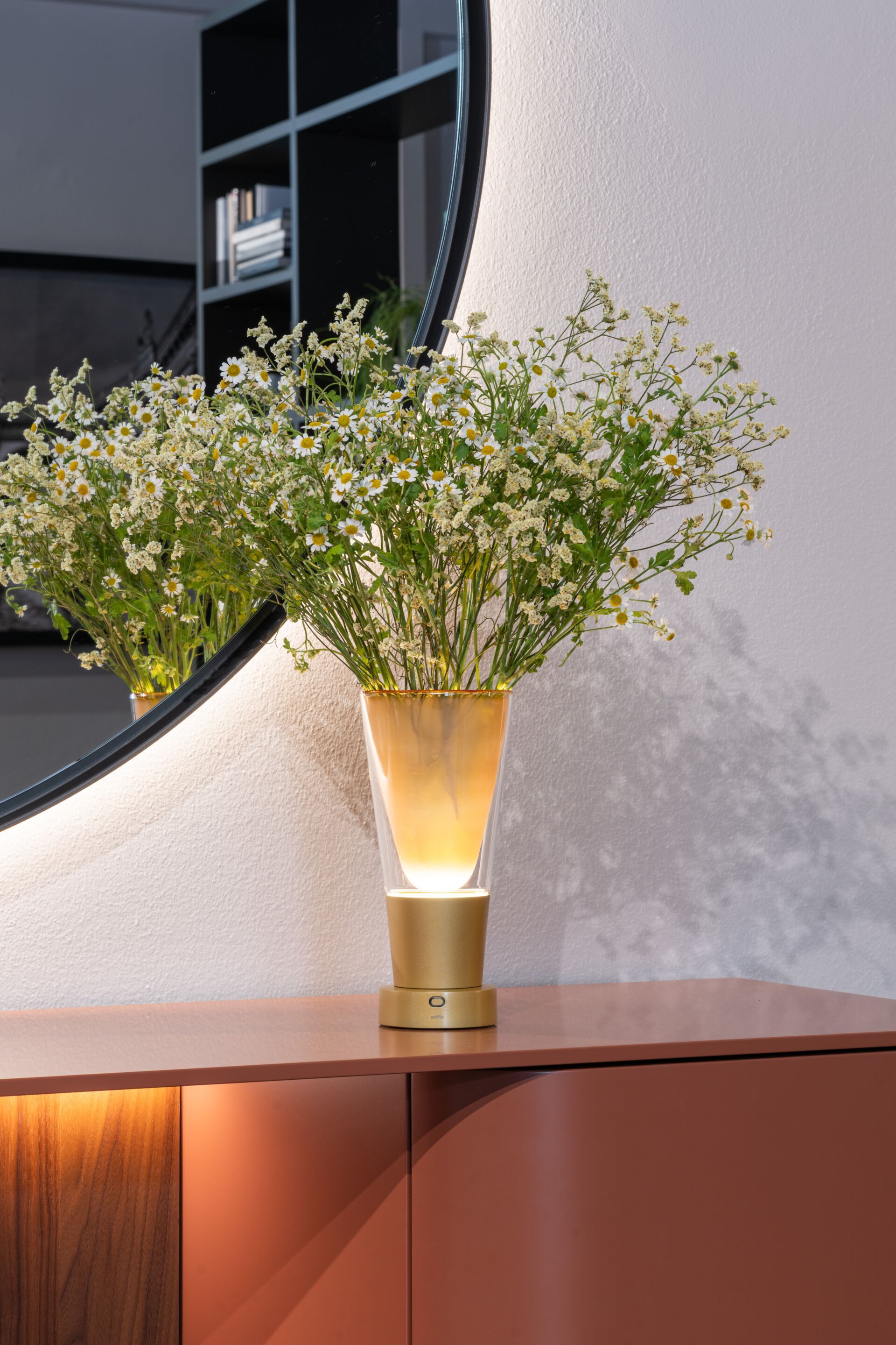 Алюминиевая аккумуляторная настольная лампа Zafferano Puff ARCH-00050766 - Вид №1