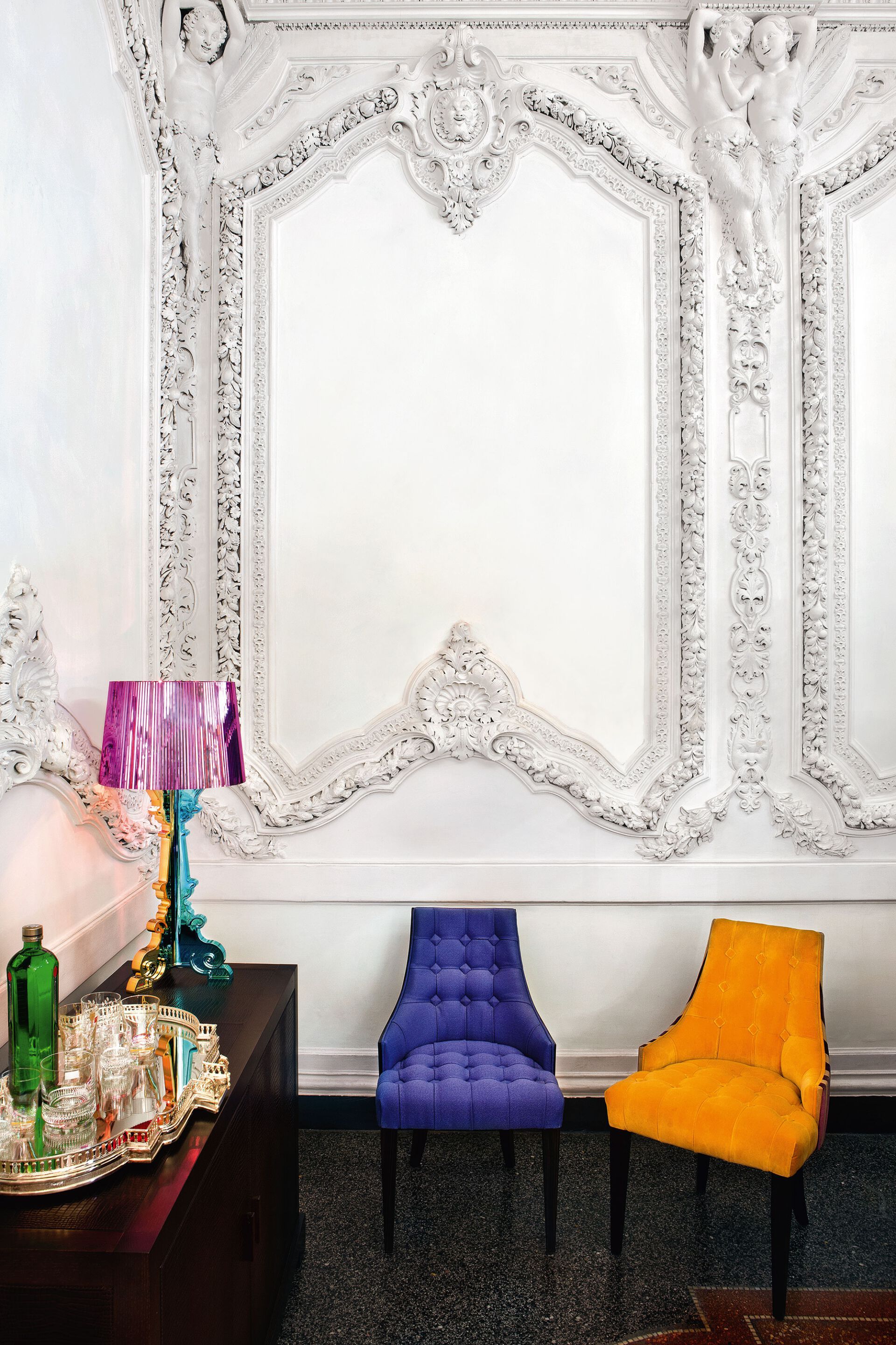 Поликарбонатная светодиодная настольная лампа с регулируемой яркостью Kartell BOURGIE ARCH-00127267 - Вид №30