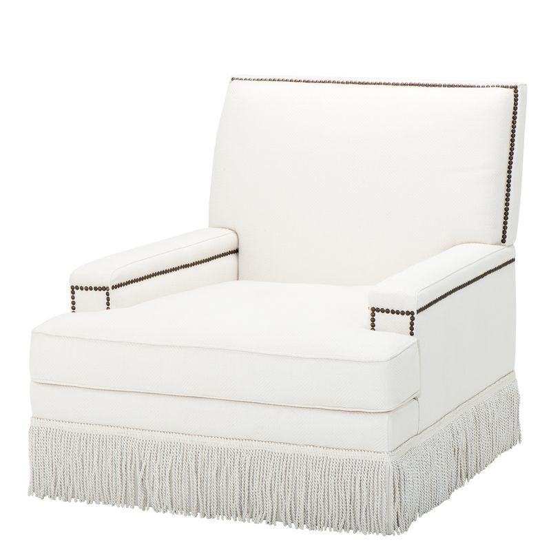 Стул Chambers от Eichholtz EICHHOLTZ ДИЗАЙНЕРСКИЕ, EICHHOLTZ 062248 Белый  - Вид №1