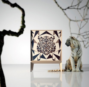 107651 Буфет Tiger La Ebanisteria Triangle