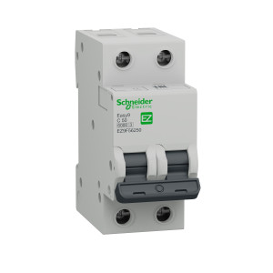 EZ9F56250 Автоматический выключатель 2P 50А (C) 6кА Schneider Electric Easy9