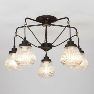 Потолочная люстра Eurosvet Fregata 70078/5 черный EUROSVET FREGATA 184378 Черный