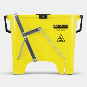 Ведро с роликовым отжимом Karcher 15 л пластик цвет золотой