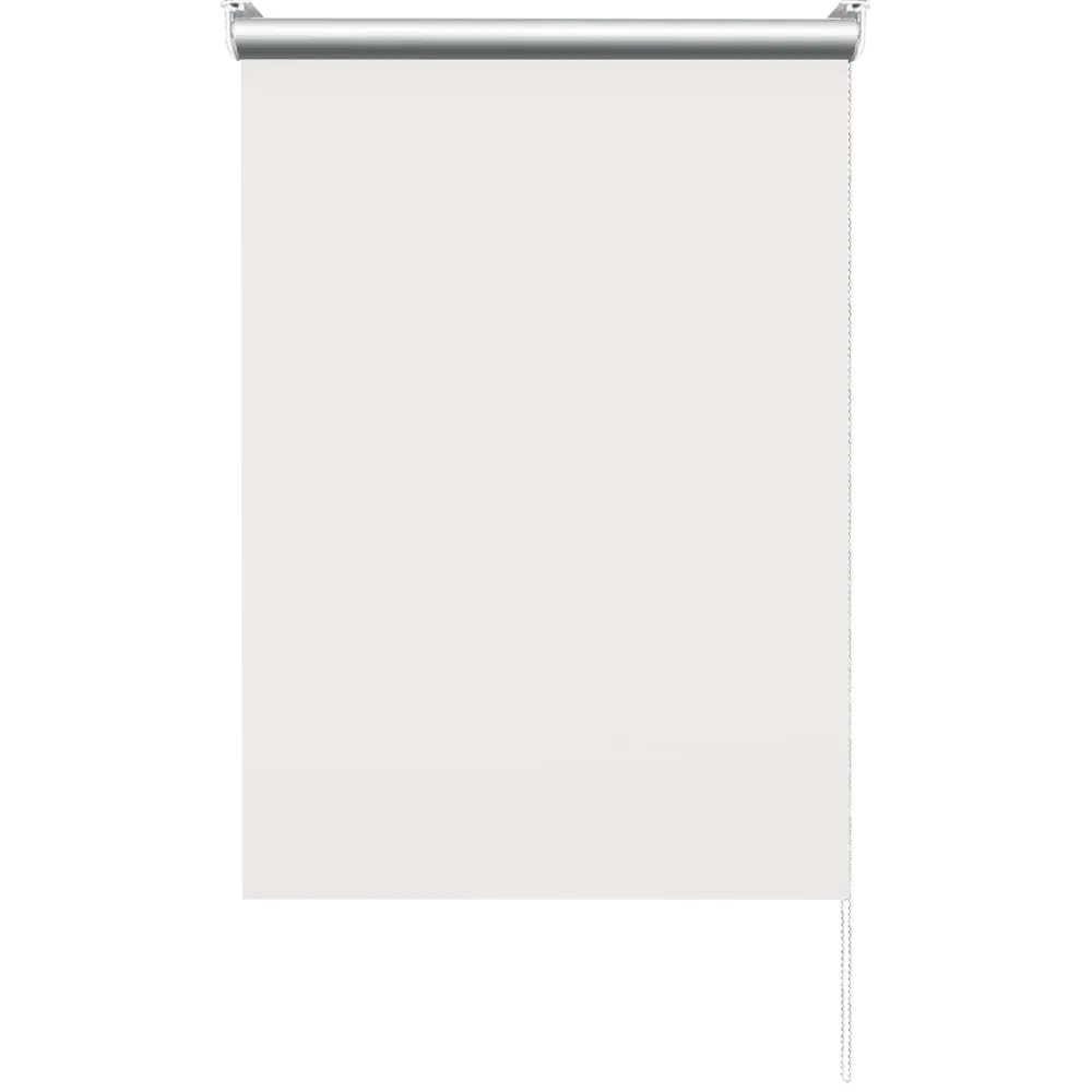 Штора рулонная блэкаут Эскар 55x160 см белая White BLACKOUT STLM-2024450