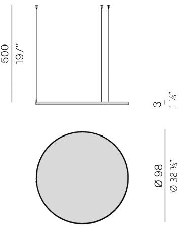 PANZERI Подвесная акустическая панель в домашнее животное Zero L045 - 100.0099 - Вид №3