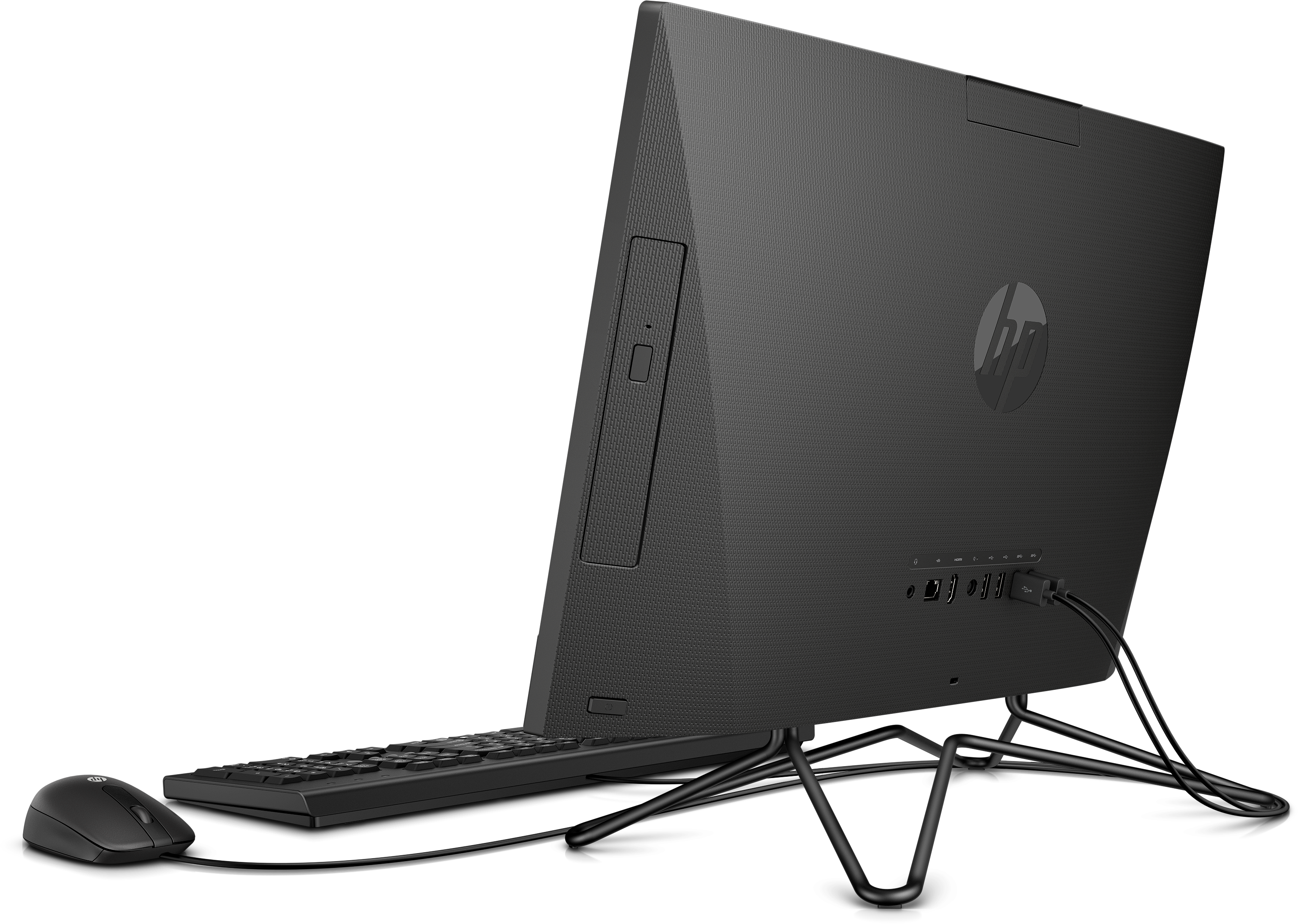 9US65EA#ACB 200 g4 aio 21,5" nt 21.5"(1920x1080 (матовый))/intel core i3 10110u(2.1ghz)/8192mb/1000gb/dvdrw/wifi/war 1y/w10pro + iron gray HP Santreyd  - Вид №3