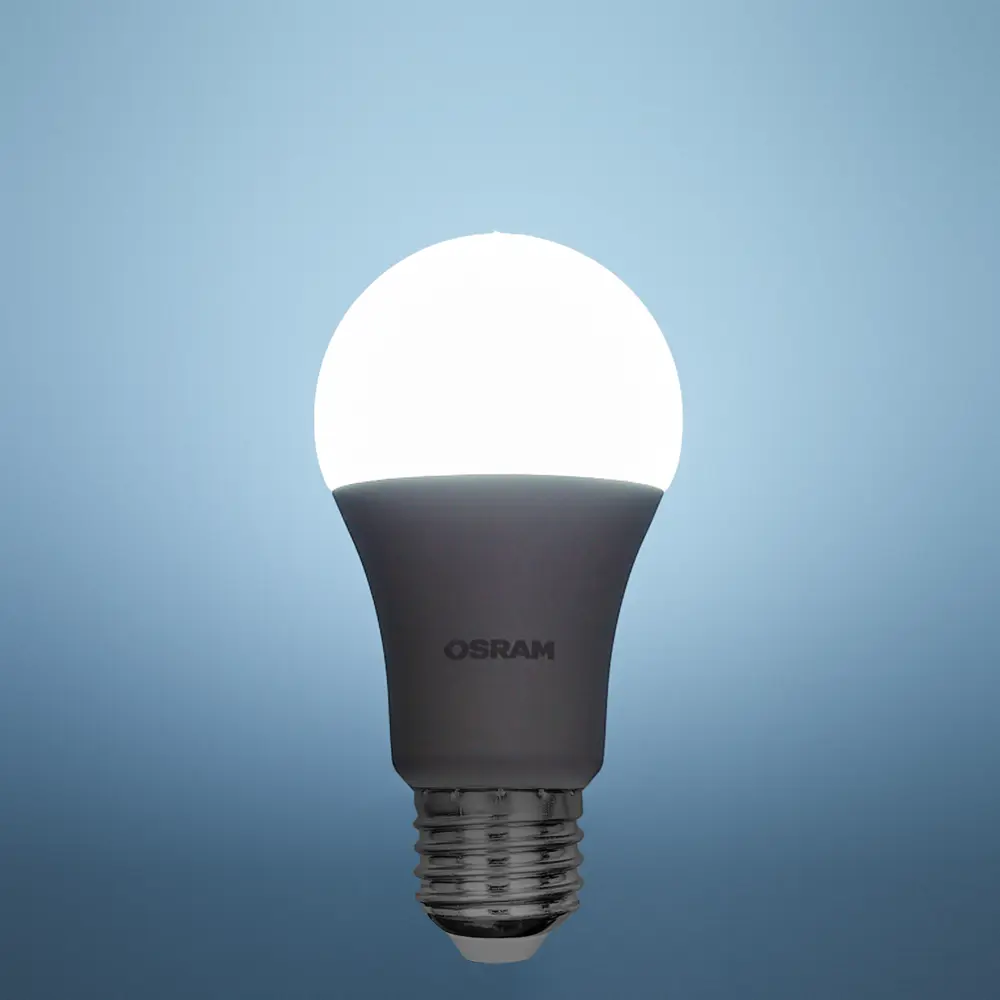Лампа светодиодная Osram груша 12Вт 1055Лм E27 холодный белый свет STLM-2059429 - Вид №2