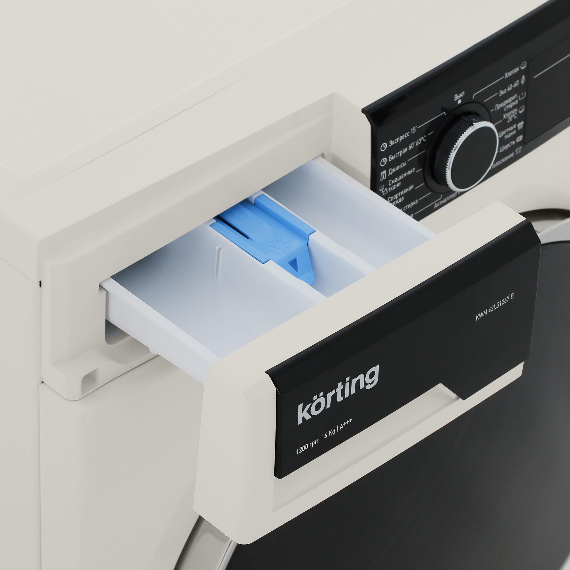 5355541 Стиральная машина Korting KWM 42LS1267 B бежевый STDN-0047122 - Вид №7