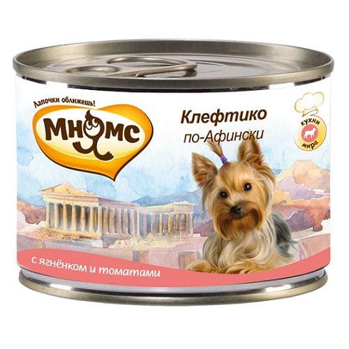 ПР0027408 Корм для собак Pro pet Клефтико по-Афински, ягненок, томаты конс. 200г МНЯМС 