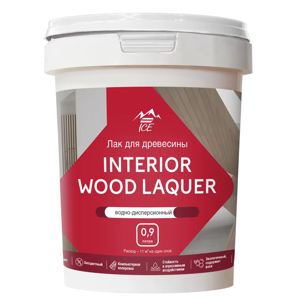 Parade Interior Wood Laquer — акриловый лак для деревянных поверхностей 89345861 STLM-1512864 - Вид №1
