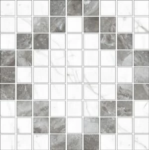 Мозаика Black & White K-60(62)/LR/m01 Mix 30x30