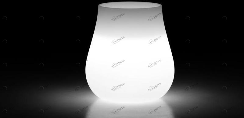 Plust Яркий полиэтиленовый садовый горшок Drop sun-id-1405022