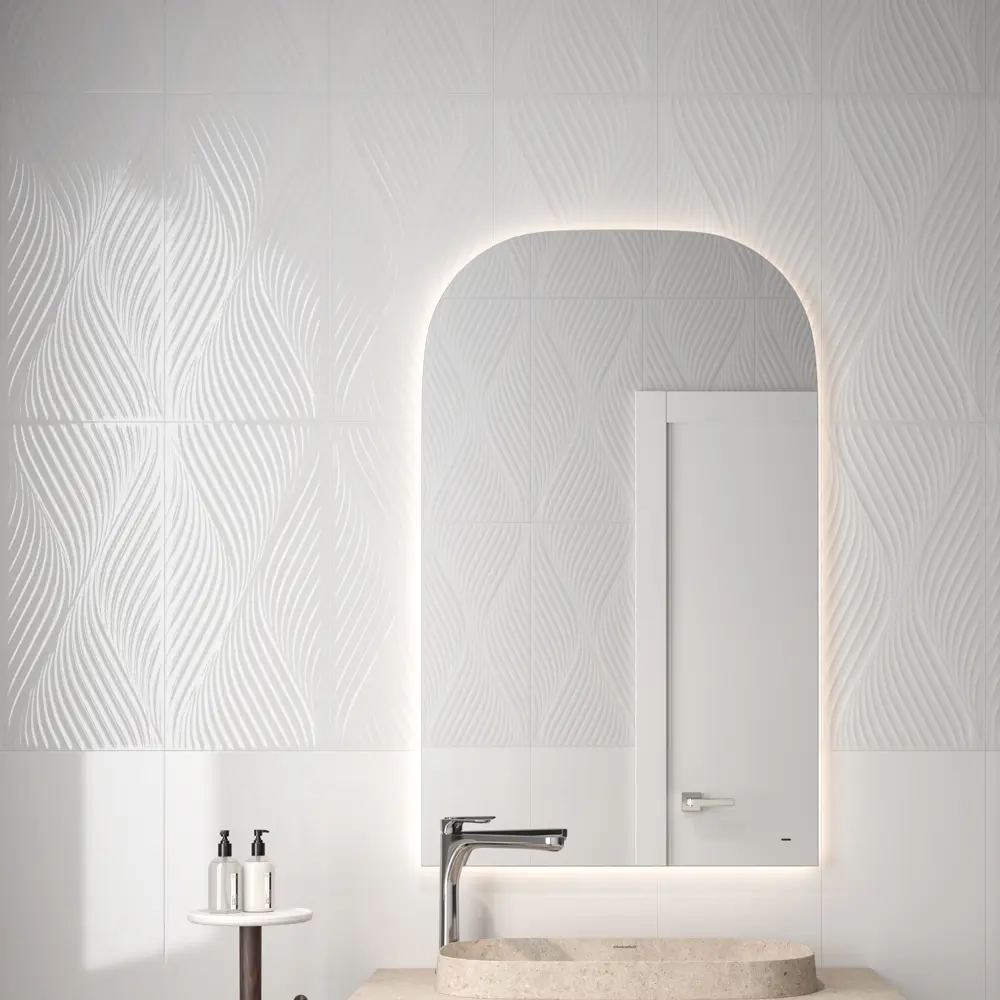 Kerama Marazzi Полюс 3D — настенная плитка для ванной и кухни 89424618 STLM-1571140