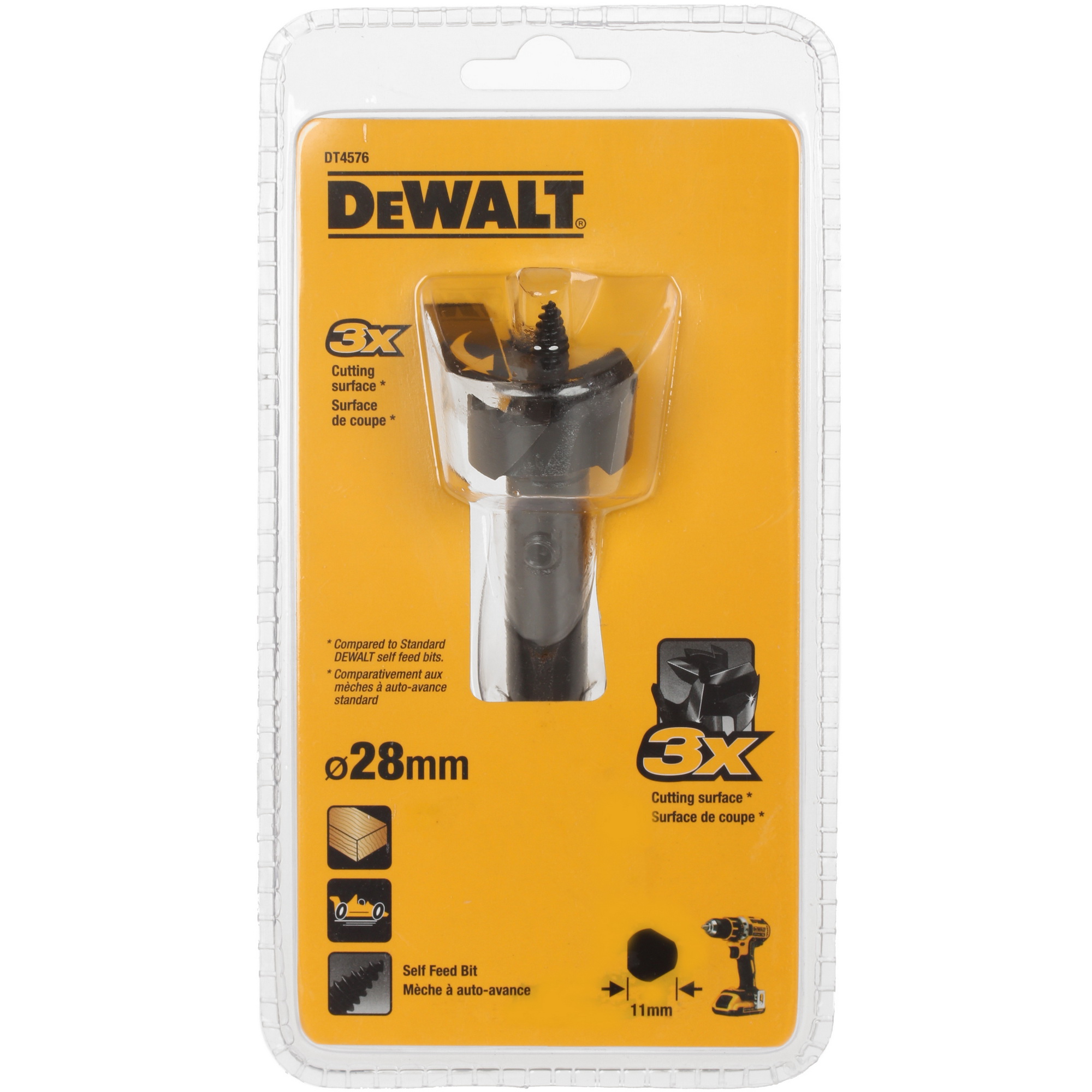 Сверло Форстнера DeWalt DT4576 5303315 STDN-0078582