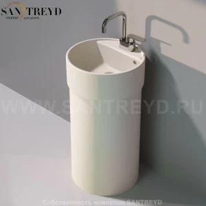 5050-42A_COLP.9003 Пьедестал для раковины овальная Ceramica Flaminia
